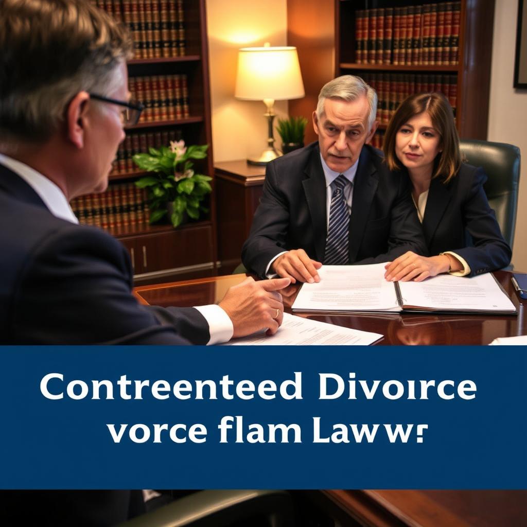 Contested Divorce Lawyer Fairfax County
