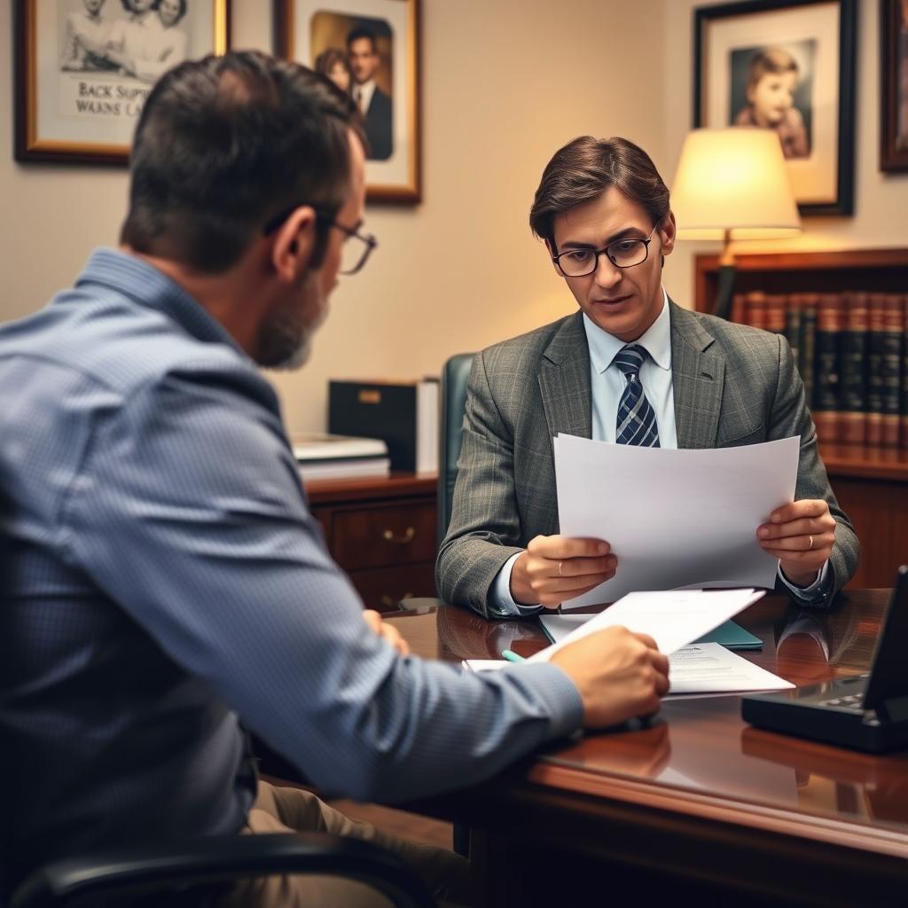 Back Child Support Lawyer Warren County