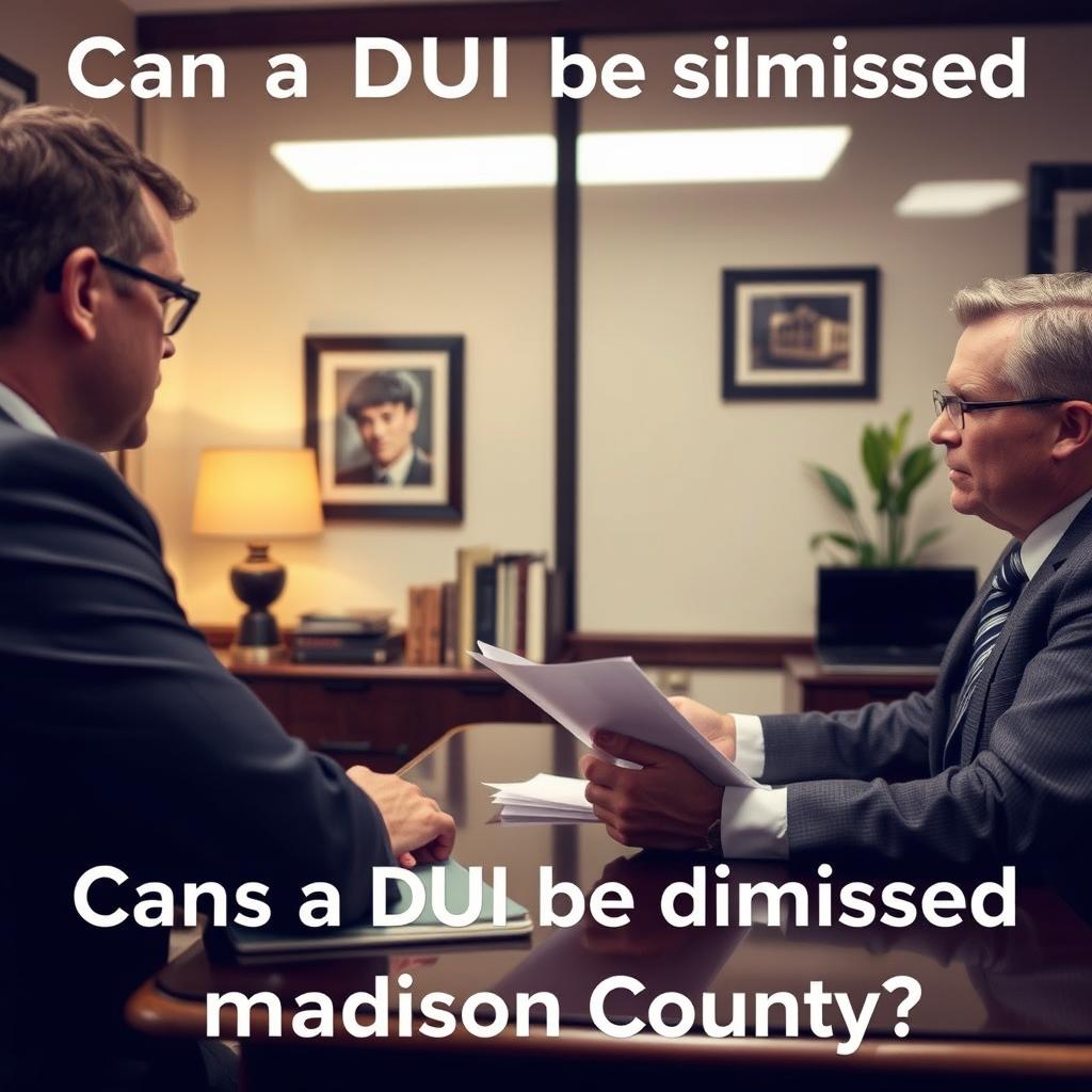 Can a DUI be dismissed in Madison County