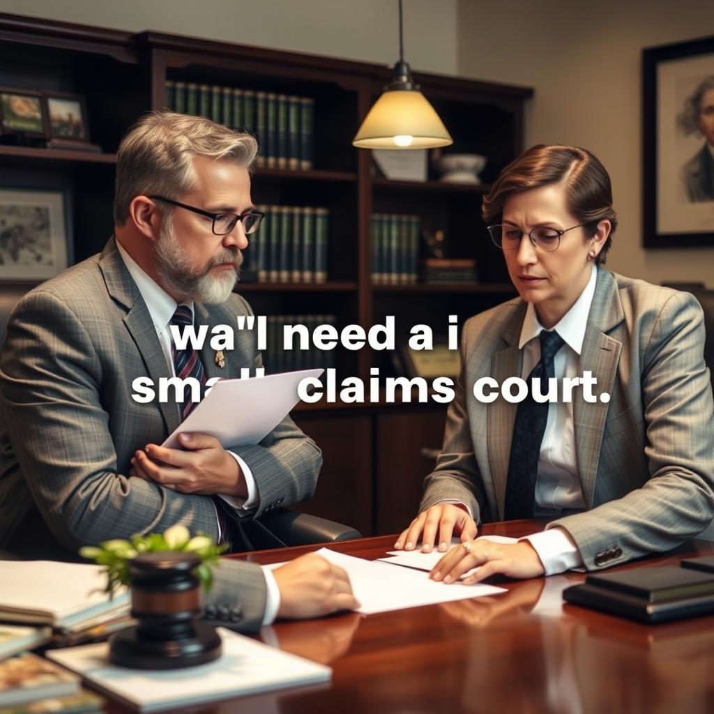 Do I need a lawyer for small claims court in Greene County