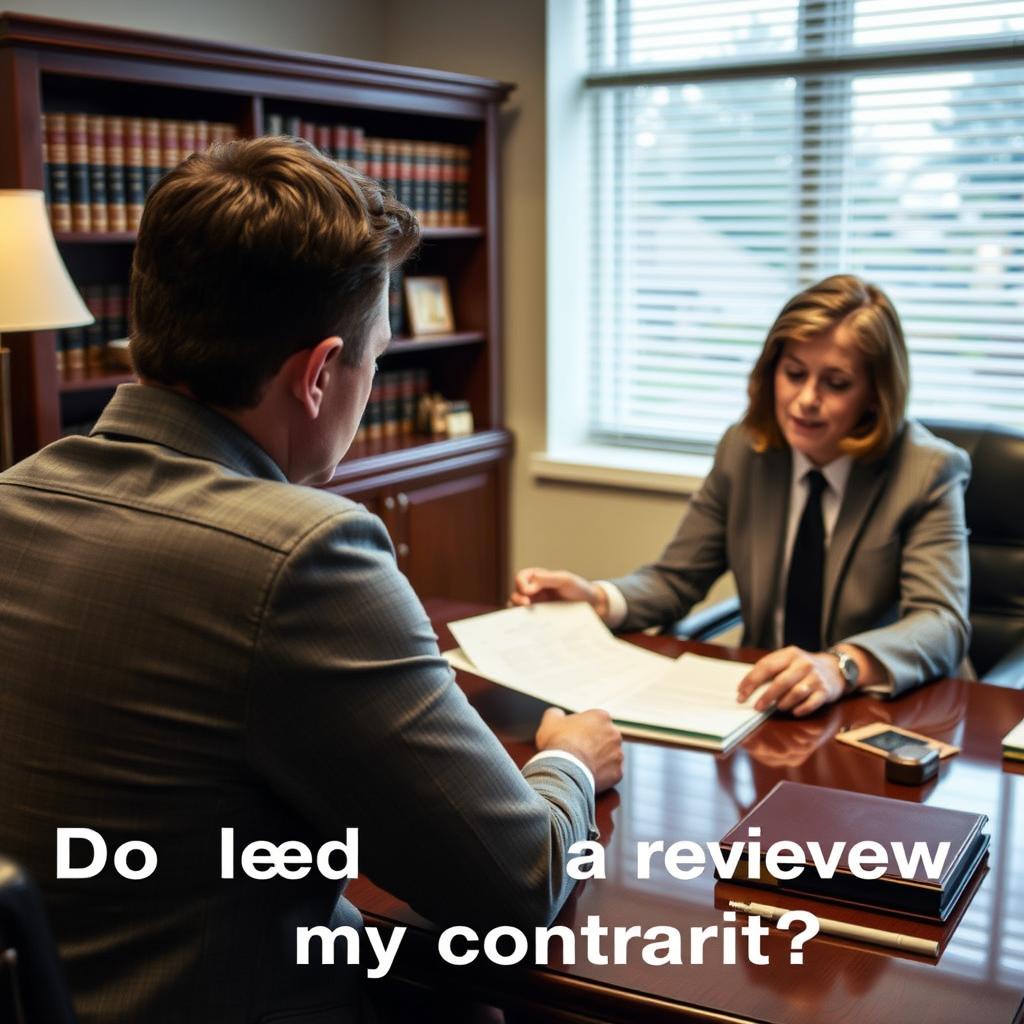 Do I need a lawyer to review my contract in Charlottesville