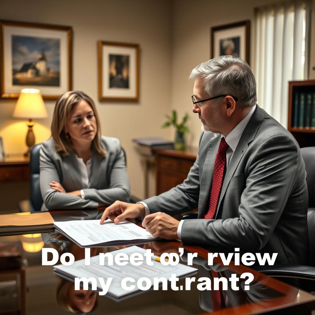 Do I need a lawyer to review my contract in Madison County