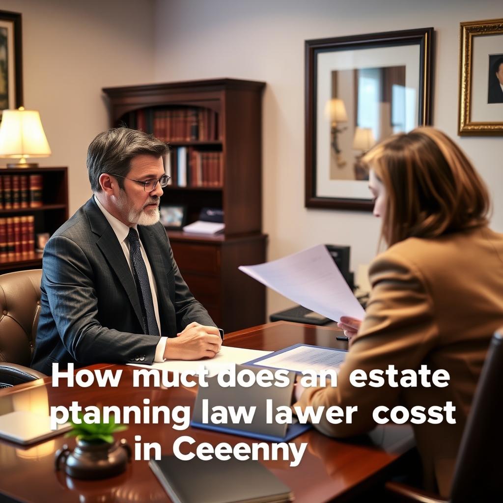 How much does an estate planning lawyer cost in Greene County